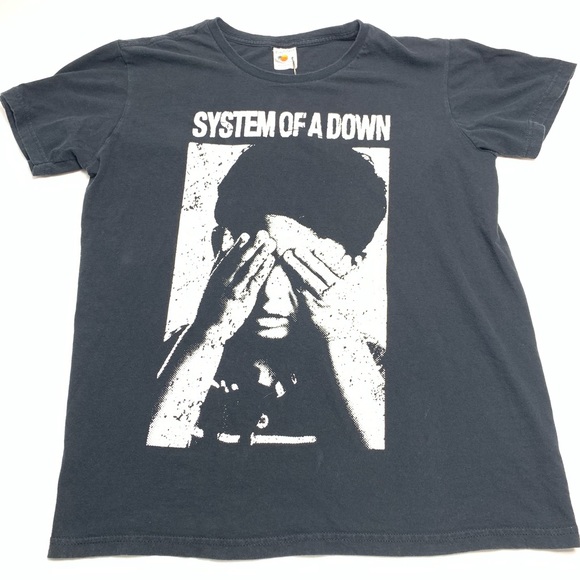 🛑SOLD🛑Vtg Mens System Of A Down Bay Island - Picture 1 of 4